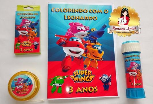 Super Wings Soap Bubble Souvenir Party