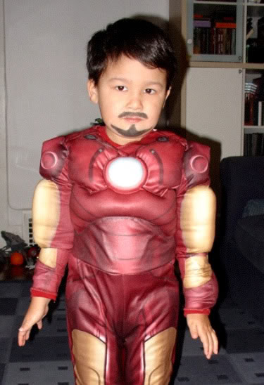 fantasy inflatable iron man