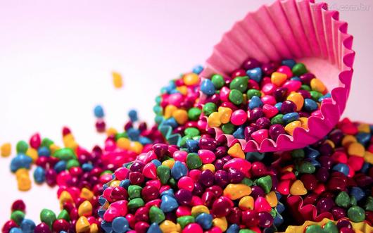 sprinkles to make colorful candies