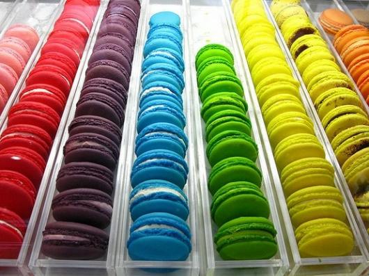 vanilla biscuit for colorful candies