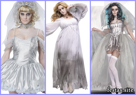 Corpse Bride Fantasy Skeleton Print Dress