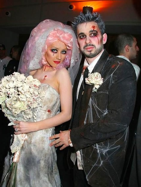 Corpse Bride Fantasy with Pink Hair