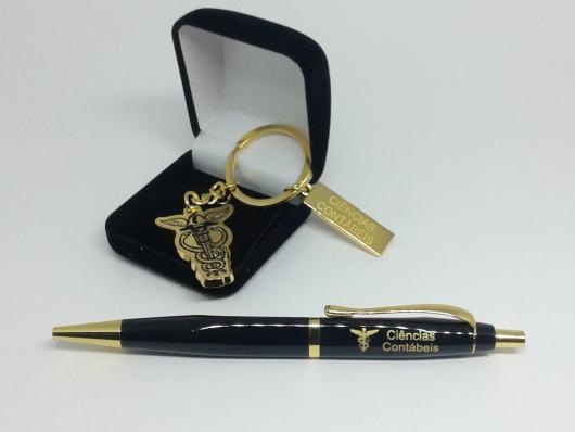 Graduation gift for friend keychain and personalized pen