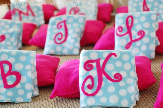simple slumber party pillows