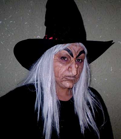 horror witch costume