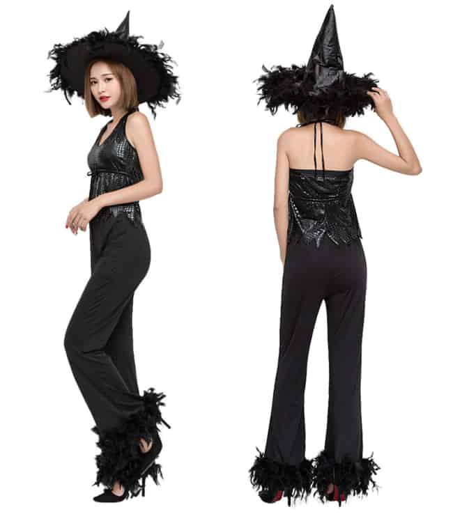 Different witch costume with pants