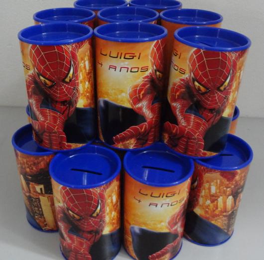 Spider-Man Party Favors Personalized Piggy Bank