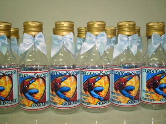 Spider-Man Souvenirs Personalized Acrylic Bottle