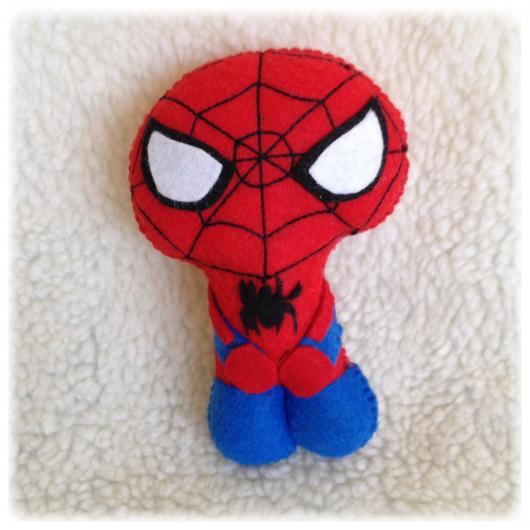 Felt Miniature Spider-Man Party Favors