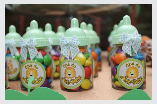 Safari Party Favors for Baby Shower Acrylic Bottle
