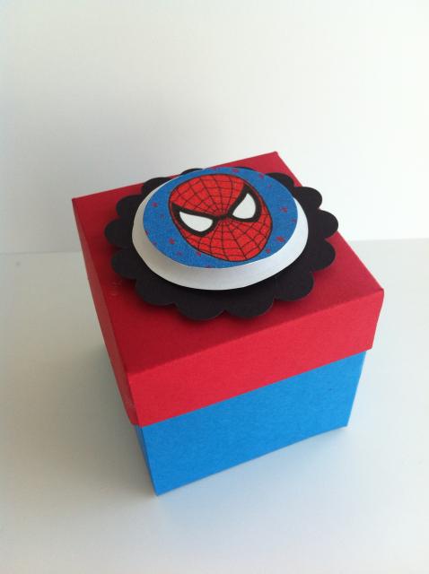 Spider-Man Invitations box