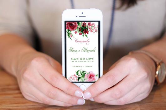 Simple Engagement Invitations for mobile