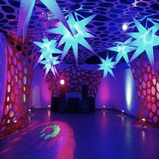 18th Birthday Party Themes Lighted Ceiling