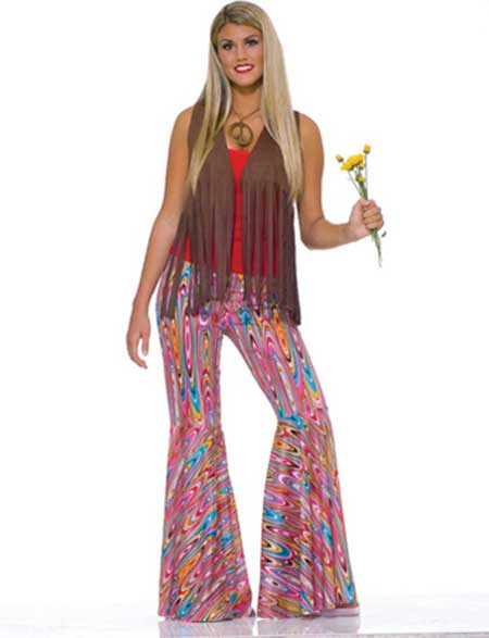 beautiful hippie look inspired by the 60s