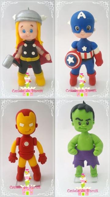 Avengers Biscuit Dolls.