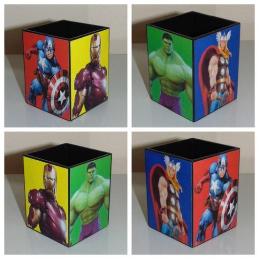 Avengers Box in MDF.
