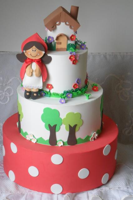 EVA little red hat cake 