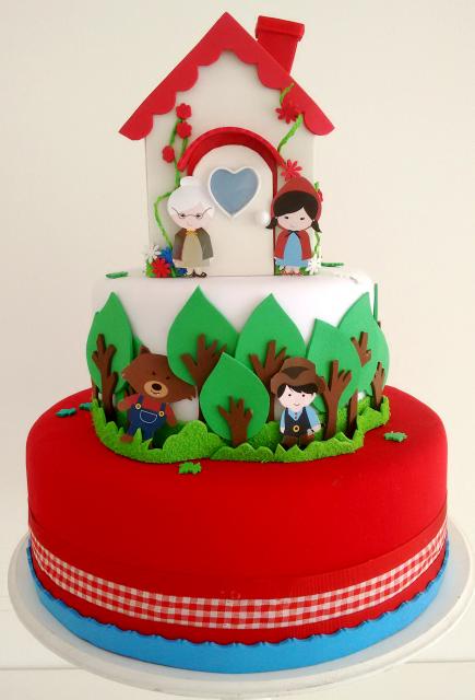 little red hat cake EVA