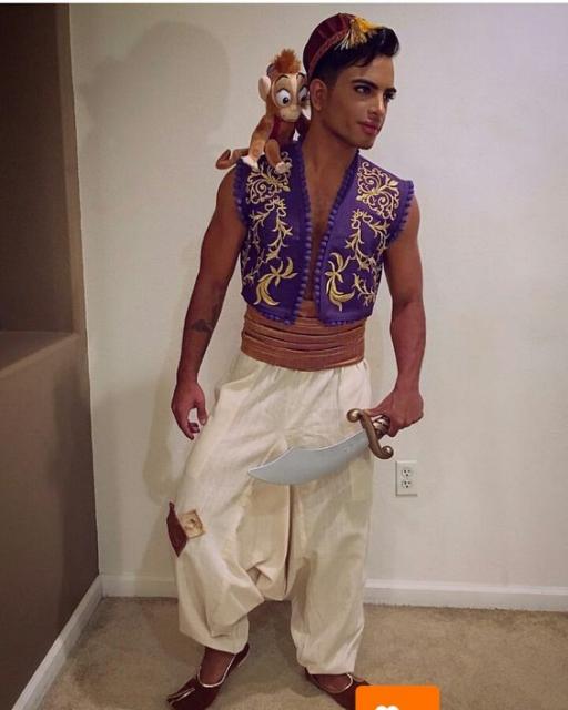 simple Aladdin costume