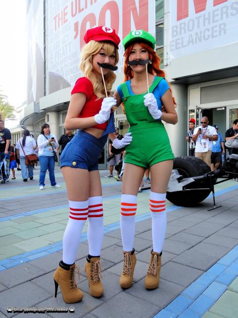 Women's Mario Bros Costume