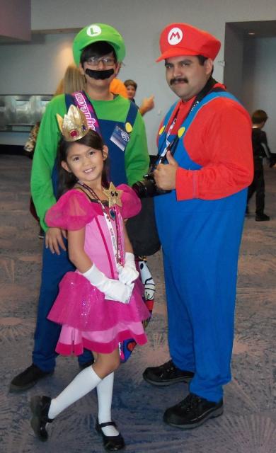 Mario Bros costume for family