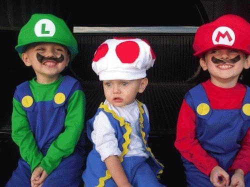 Children's Mario Bros Costume