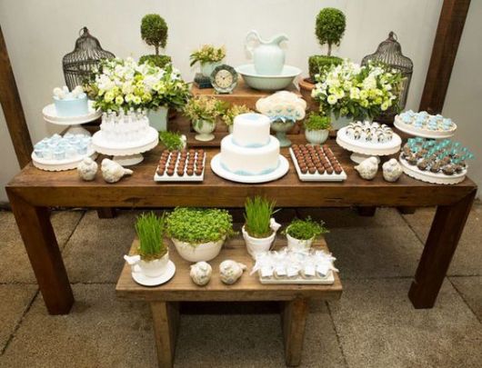 simple rustic party