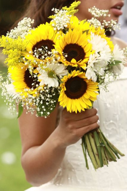 sunflower bouquet meaning