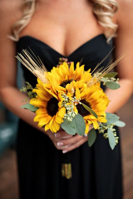 sunflower bouquet ideas