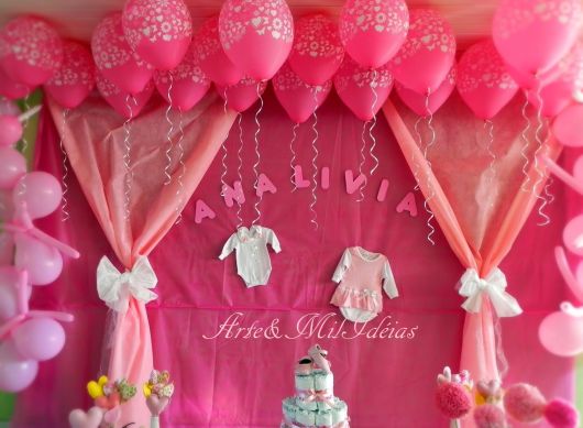 baby shower-decoration-with-tnt