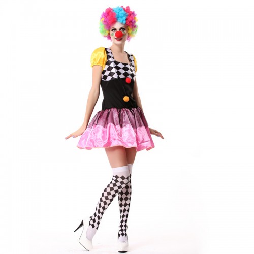 female clown costume