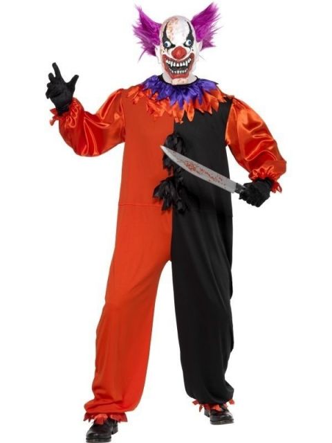 evil clown costume