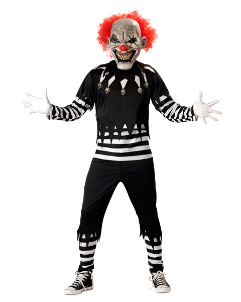 evil clown costume