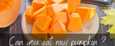 Can pumpkin be eaten raw?