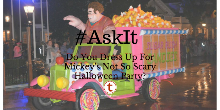 Do you have to dress up for Mickey's Halloween party?
