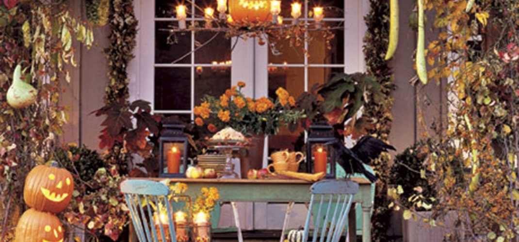 Do you mix fall and Halloween decor?