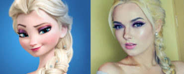 Does Elsa wear makeup?