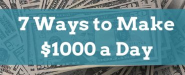 How can I make 1000 a day?