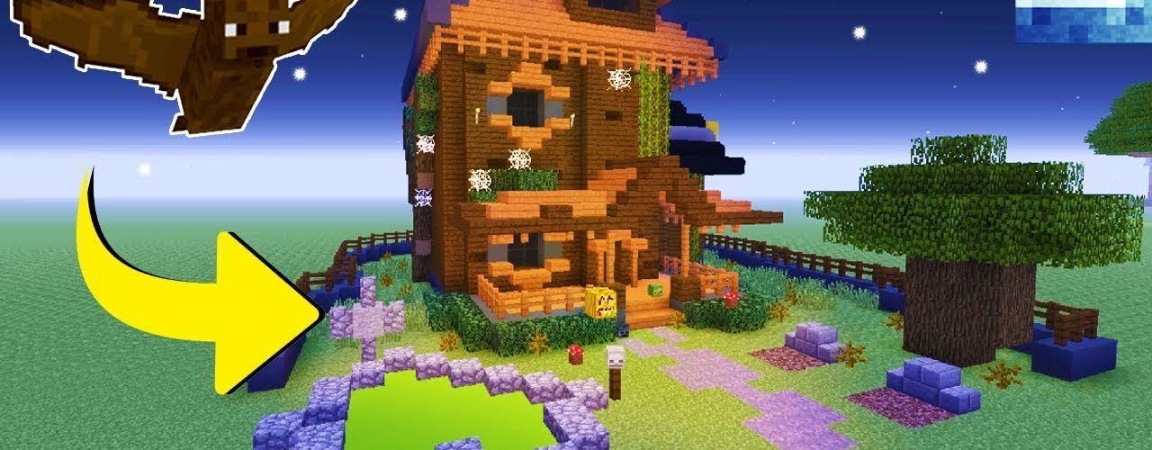 How can I make a cool house on Halloween?