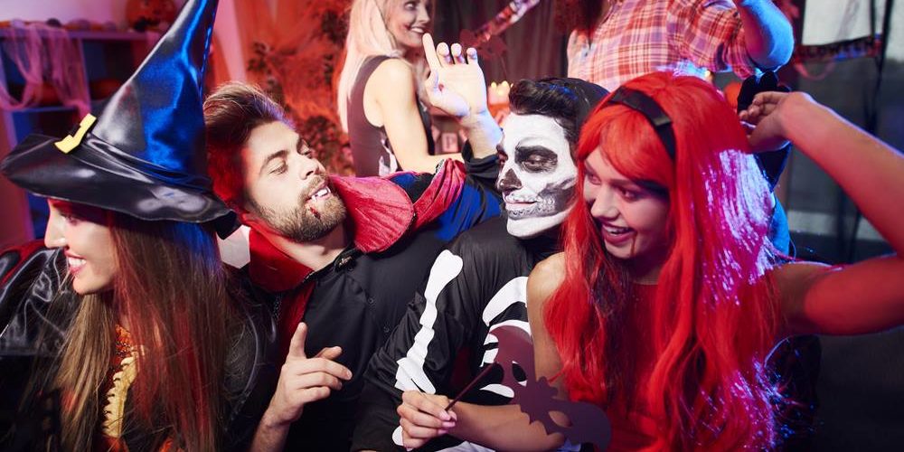 How do I plan an online Halloween party?