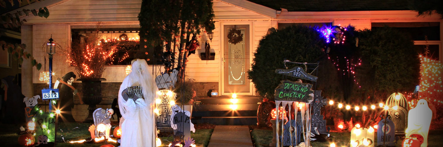 How do you decorate your house for Halloween?