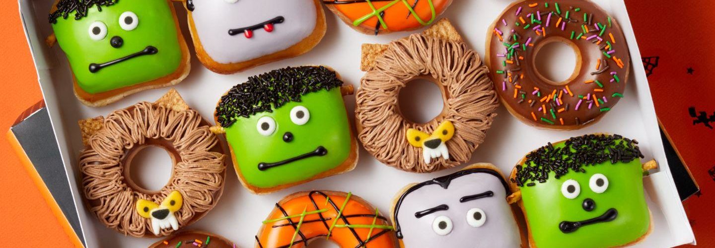How do you order Krispy Kreme donuts from Halloween?
