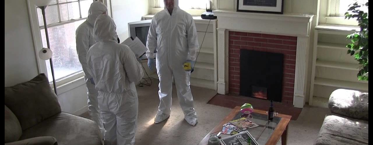 How do you start a crime scene at home?