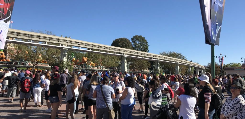 Is Disneyland crowded on Halloween?