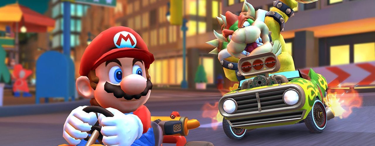 Is Mario Kart Tour against real players?