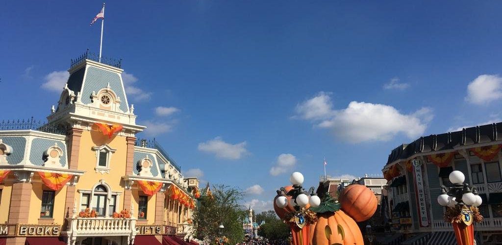 Is October a busy time at Disneyland?