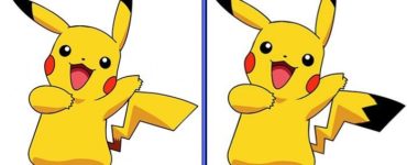 Is Pikachu's tail black?