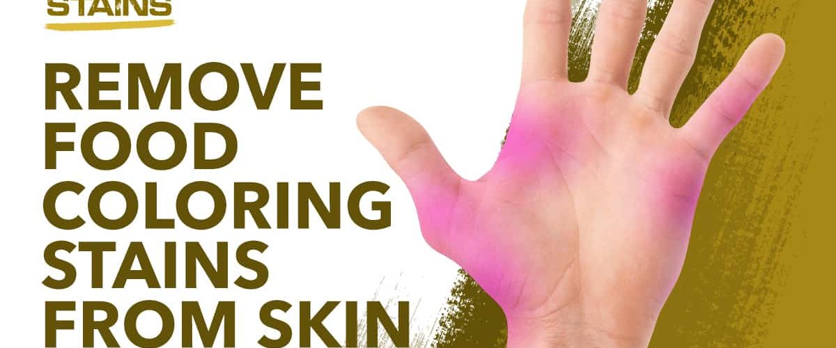 Is food coloring bad for skin?