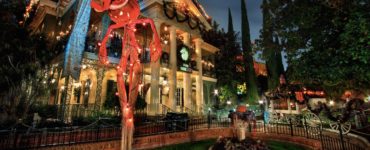 Is haunted mansion decorated for Christmas?