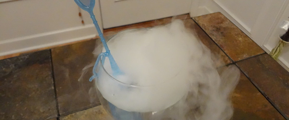 Is it safe to put dry ice in punch?